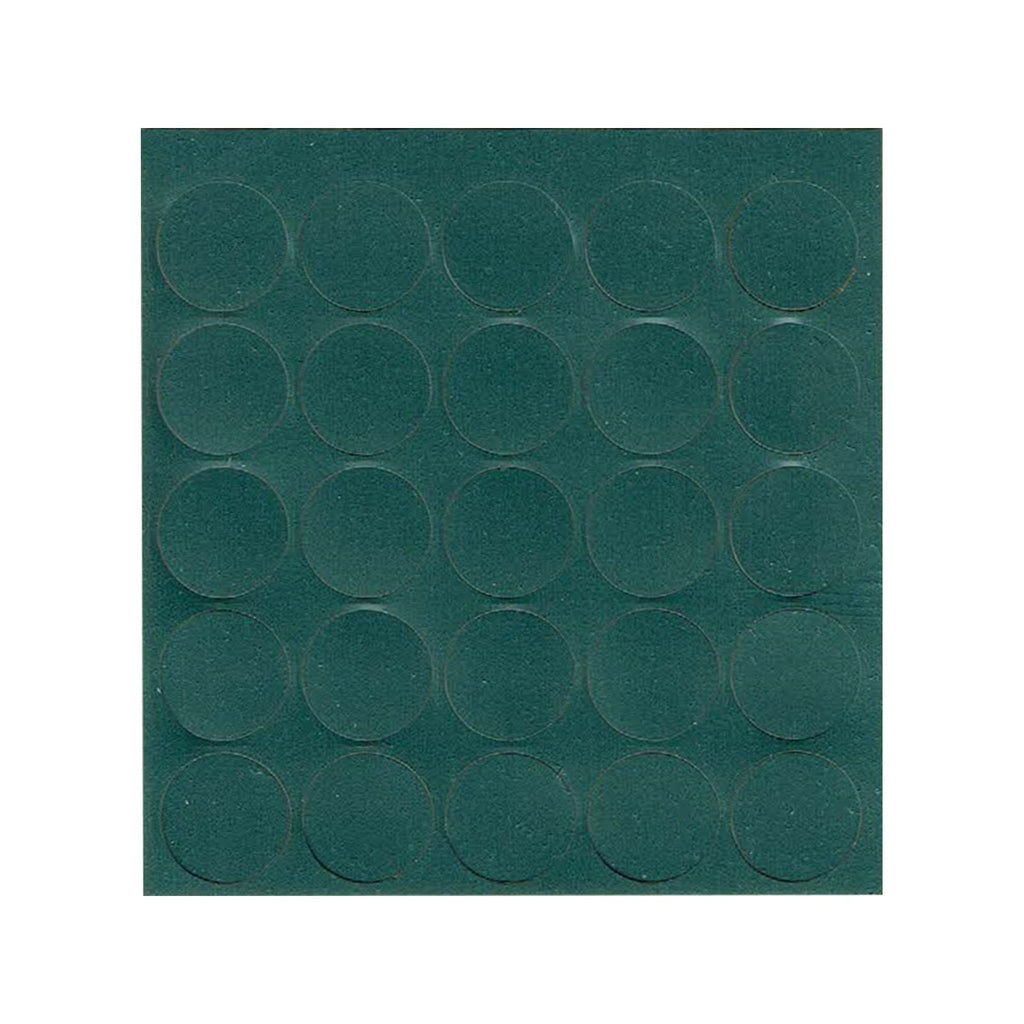 KwikCaps Self Adhesive Screw Cover Caps Niagara Green U646 (995)