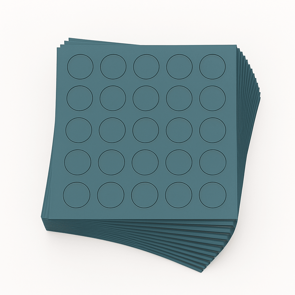 KwikCaps Self Adhesive Screw Cover Caps - Niagara Green (995) U646 ST9