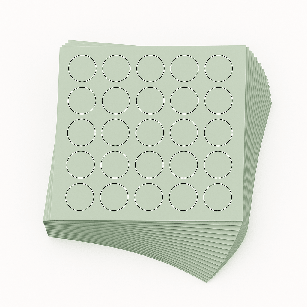 KwikCaps Self Adhesive Screw Cover Caps - Pistachio Green (045) U608 ST9