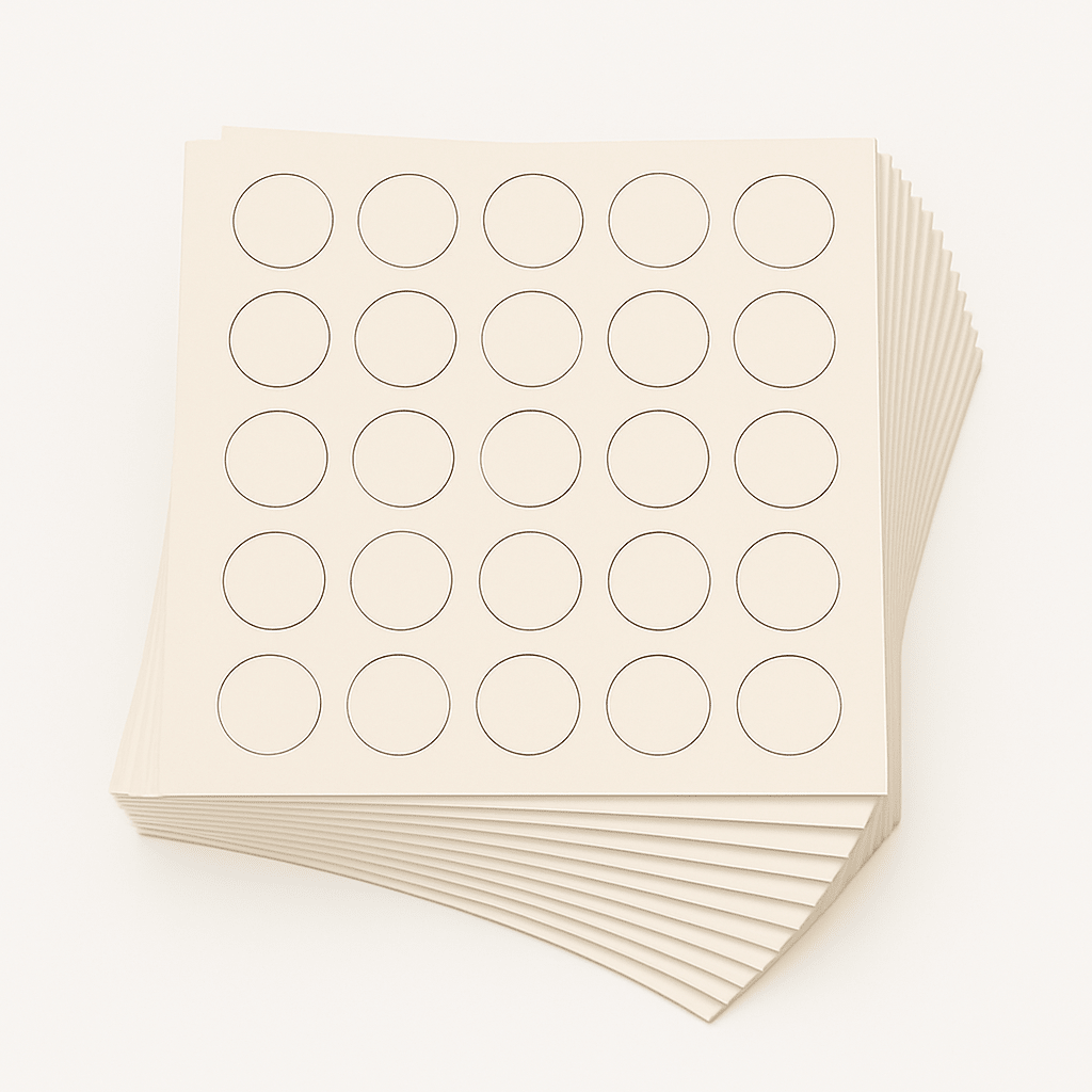 KwikCaps Self Adhesive Screw Cover Caps - Platinum White / Premium White (320) W980 ST7 / W1000 ST9