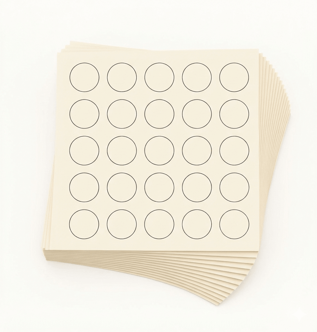 KwikCaps Self Adhesive Screw Cover Caps - Porcelain White (300) W1200 ST9