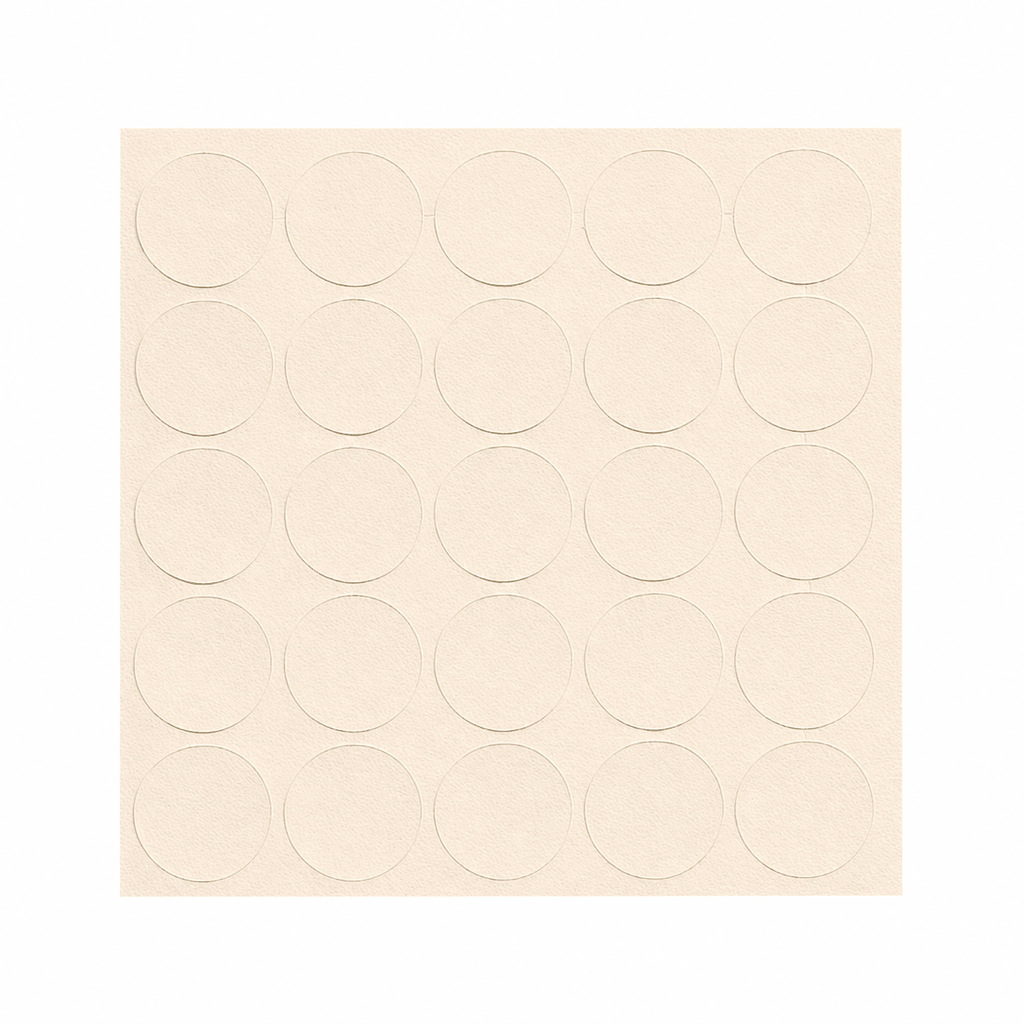 KwikCaps Self Adhesive Screw Cover Caps - Porcelain White (300) W1200 ST9