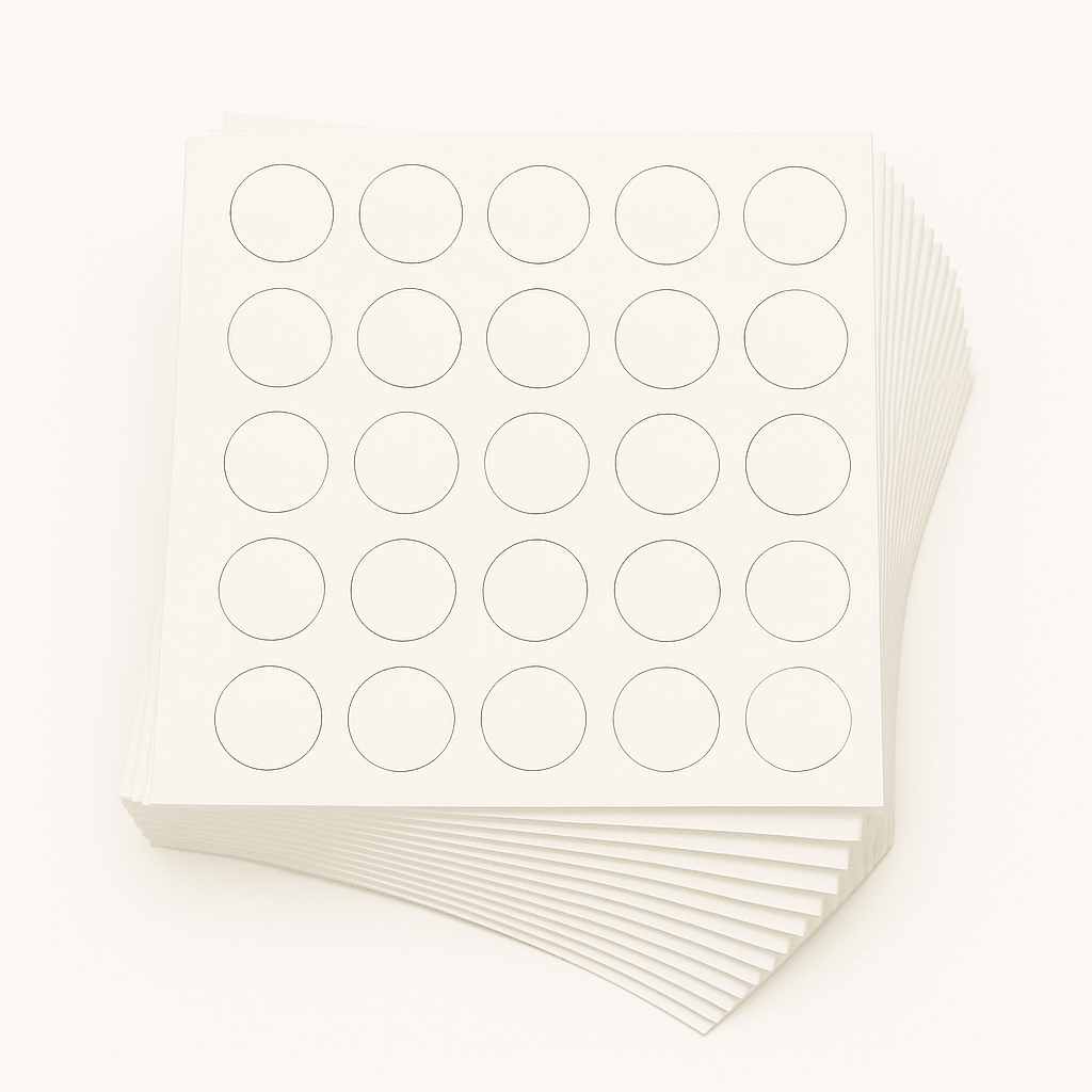 KwikCaps Self Adhesive Screw Cover Caps - Premium Gloss White (321) W1100 PG