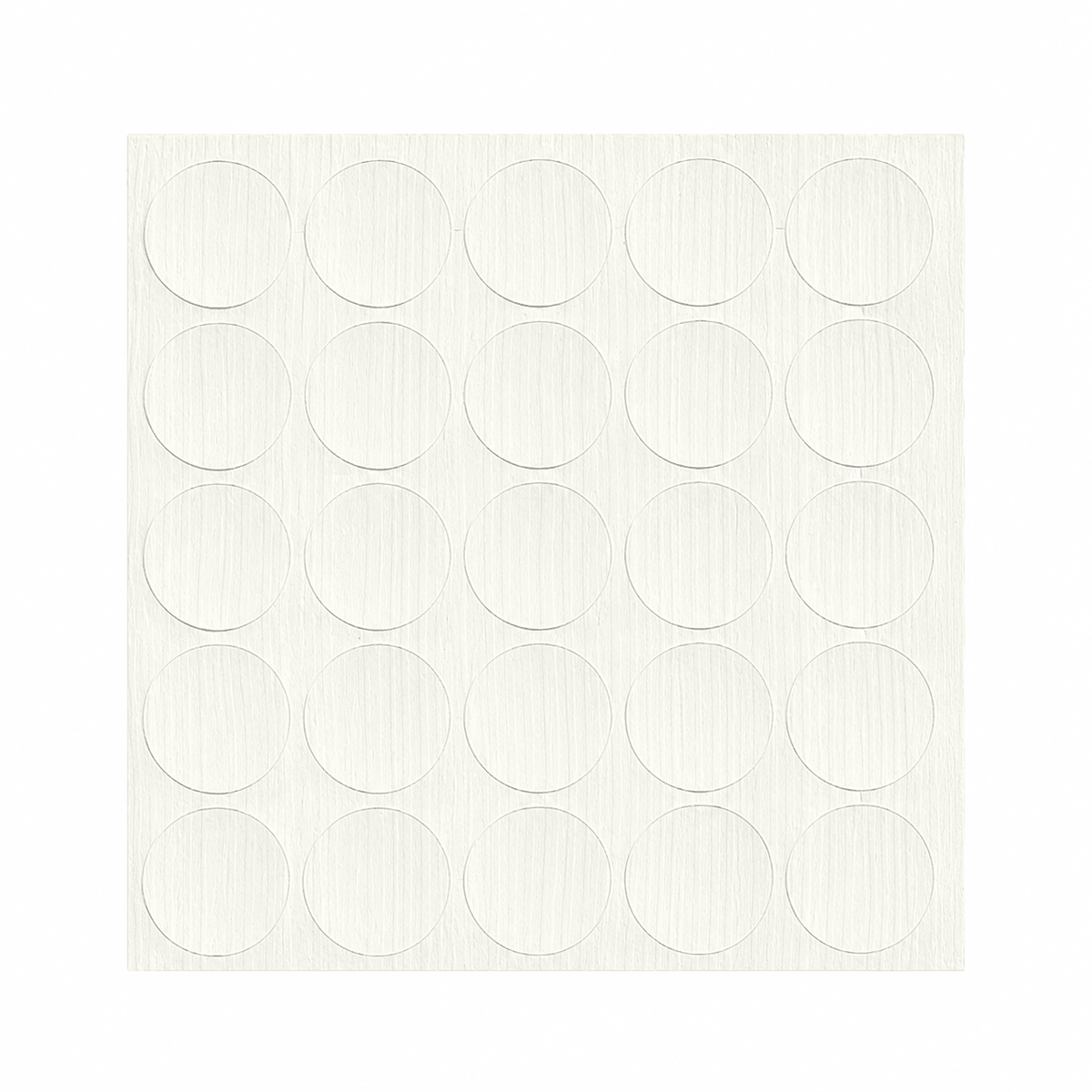 KwikCaps Self Adhesive Screw Cover Caps Premium White (Grained) W1000 (319)