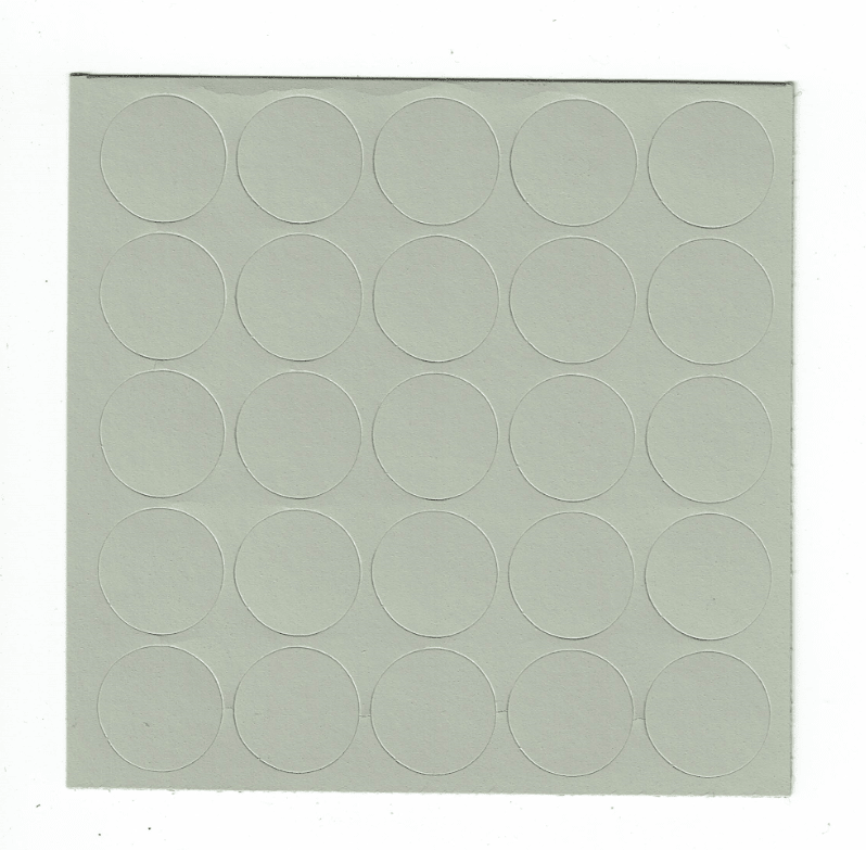 KwikCaps Self Adhesive Screw Cover Caps - Sage Green (609) U638 ST9