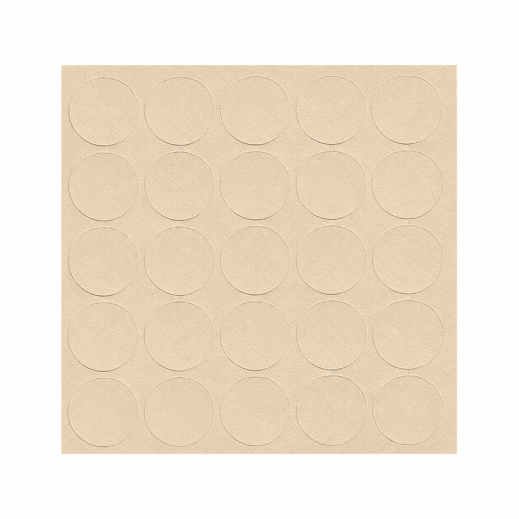KwikCaps Self Adhesive Screw Cover Caps Sand Beige U156 (062)
