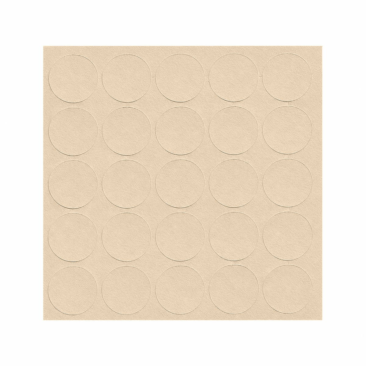 KwikCaps Self Adhesive Screw Cover Caps Sand Beige U156 (062)