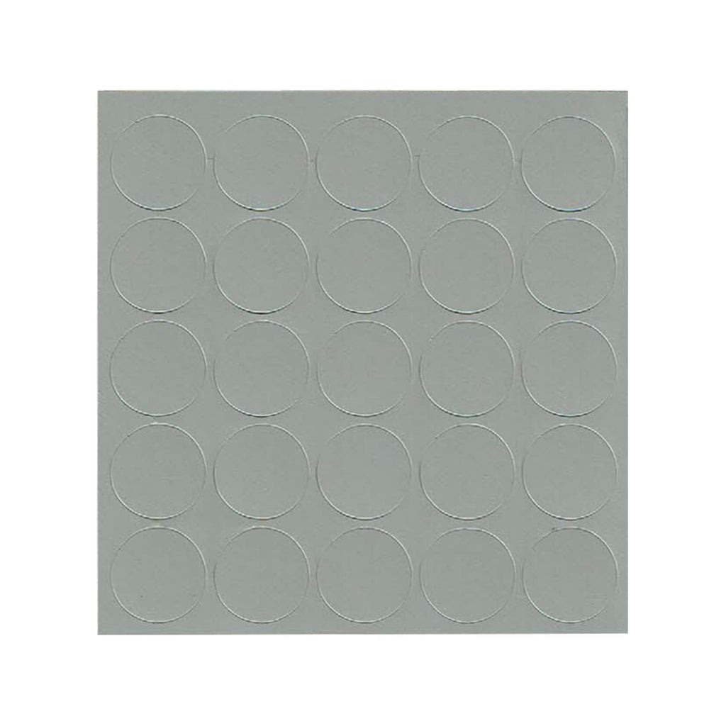 KwikCaps Self Adhesive Screw Cover Caps - Silver Grey U765 (301)