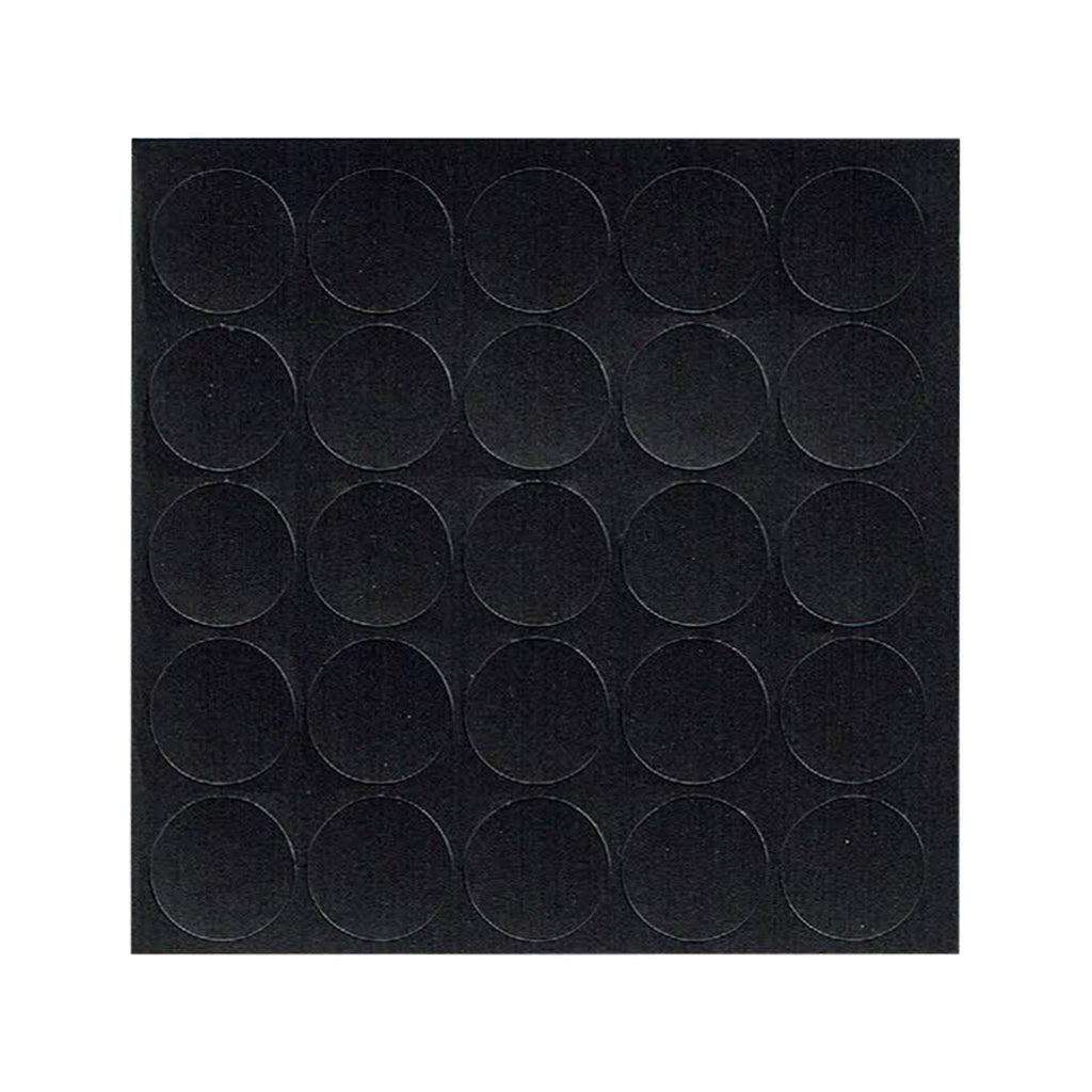 KwikCaps Self Adhesive Screw Cover Caps - Soft Black / Black (044) U899 ST9 / U999 TM9