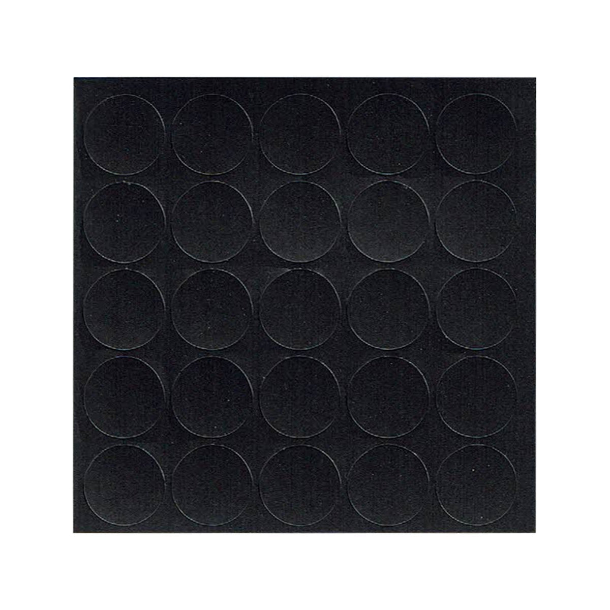 KwikCaps Self Adhesive Screw Cover Caps - Soft Black / Black (044) U899 ST9 / U999 TM9