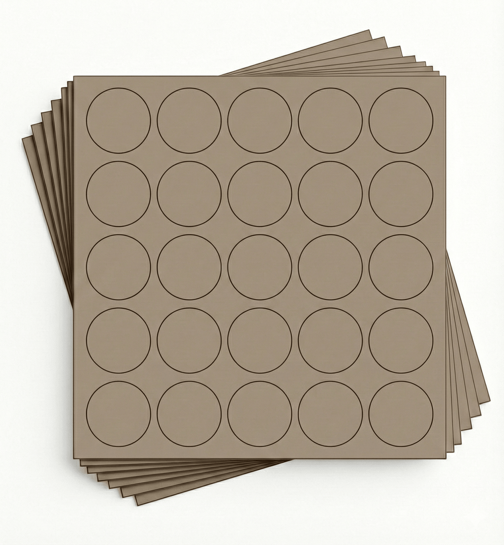 KwikCaps Self Adhesive Screw Cover Caps - Stone Grey (097) U727 ST9