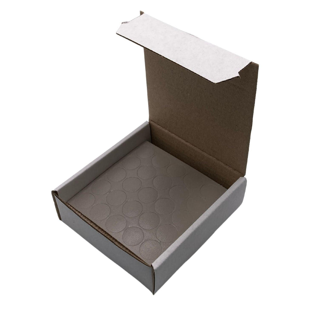 KwikCaps Self Adhesive Screw Cover Caps - Stone Grey (097)