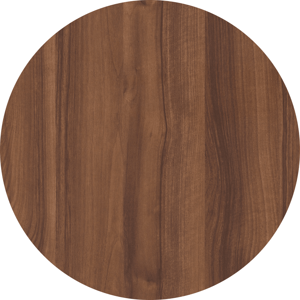 KwikCaps Self Adhesive Screw Cover Caps - Tobacco Aida Walnut / Finsa Nogal Valentina 1AS (353) H3704 ST15