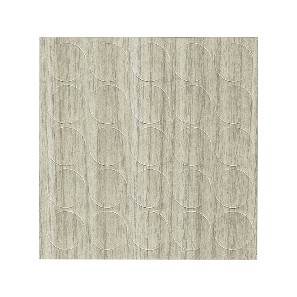 KwikCaps Self Adhesive Screw Cover Caps White Halifax Oak H1176 / Finsa Caledonian Oak Sega 51S (148)