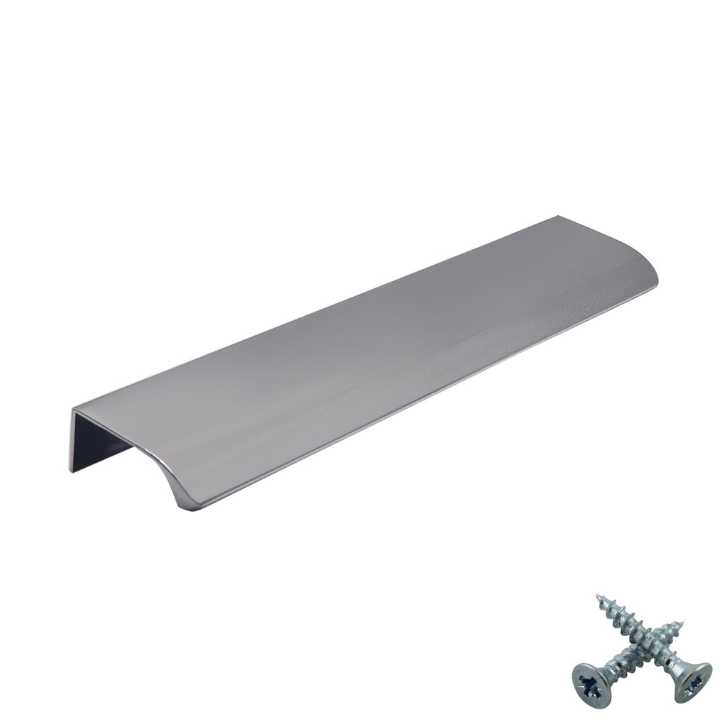 M4TEC Alva Bar Pull Handle – Matt Chrome Cabinet, Drawer & Cupboard Handle (Pack of 10) VD3