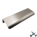 M4TEC Alva Brushed Inox Bar Pull Handle – Modern Aluminium Cabinet, Drawer & Cupboard Door Pull (VD3)