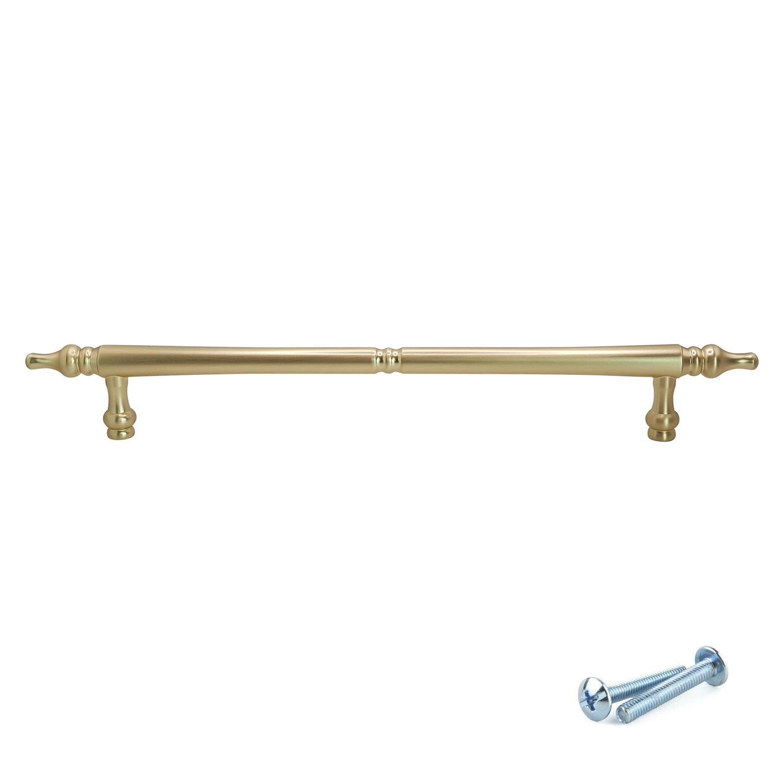 M4TEC Bar Handle Brushed Brass Doors or Cupboards VH6 Series Pack of 10