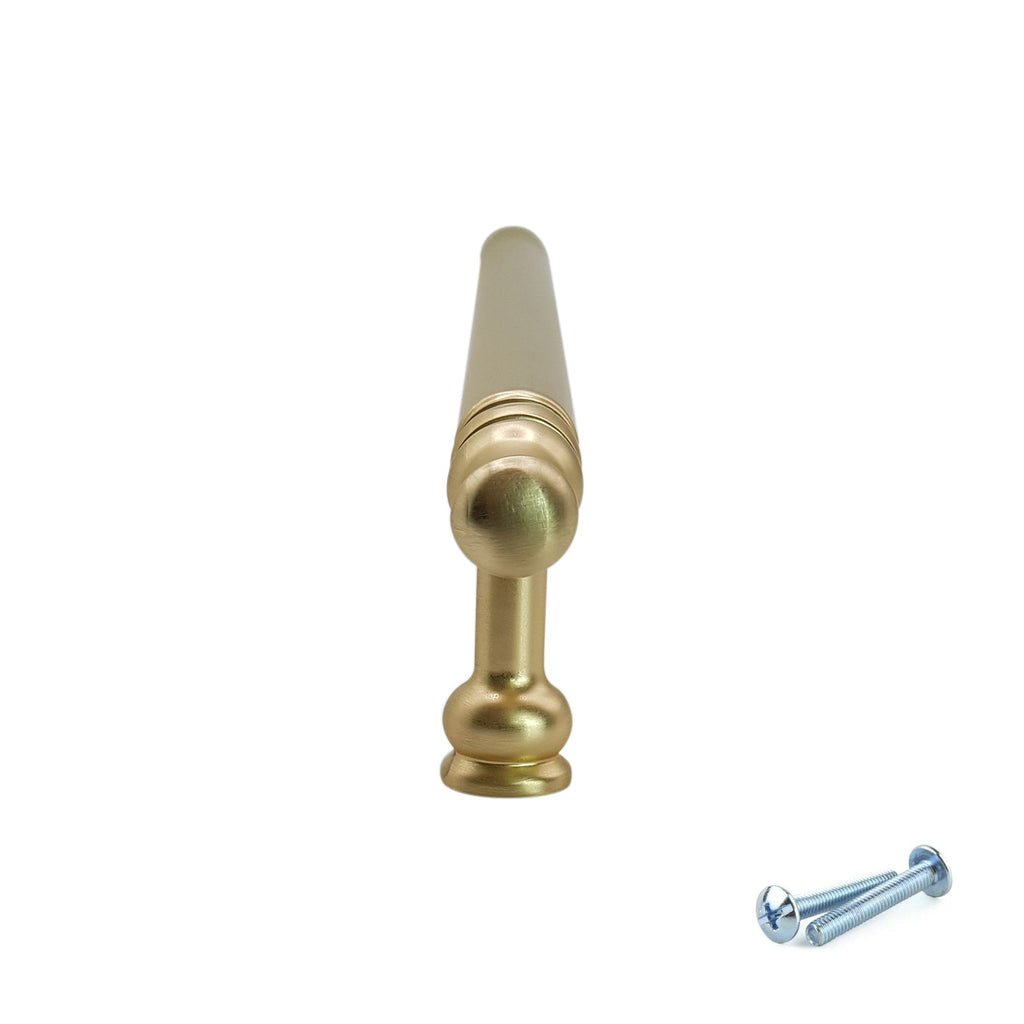 M4TEC Bar Handle Brushed Brass Doors or Cupboards VH7 Series