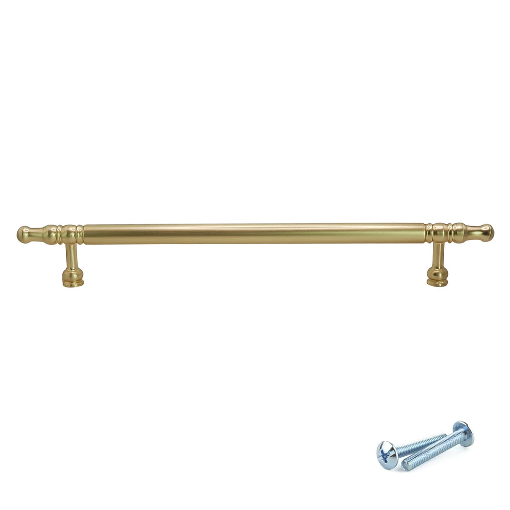 M4TEC Bar Handle Brushed Brass Doors or Cupboards VH7 Series
