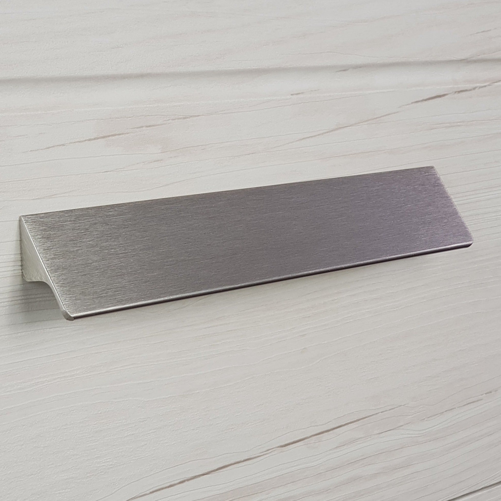 M4TEC Bar Pull Handle Brushed Inox Door, Drawer & Cupboard VE8 Dalry Series