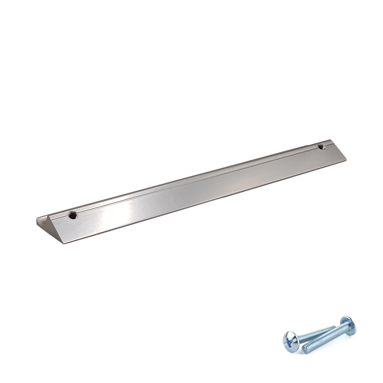 M4TEC Bar Pull Handle Brushed Stainless Steel Door, Drawer & Cupboard VE8 Dalry Series Pack of 10