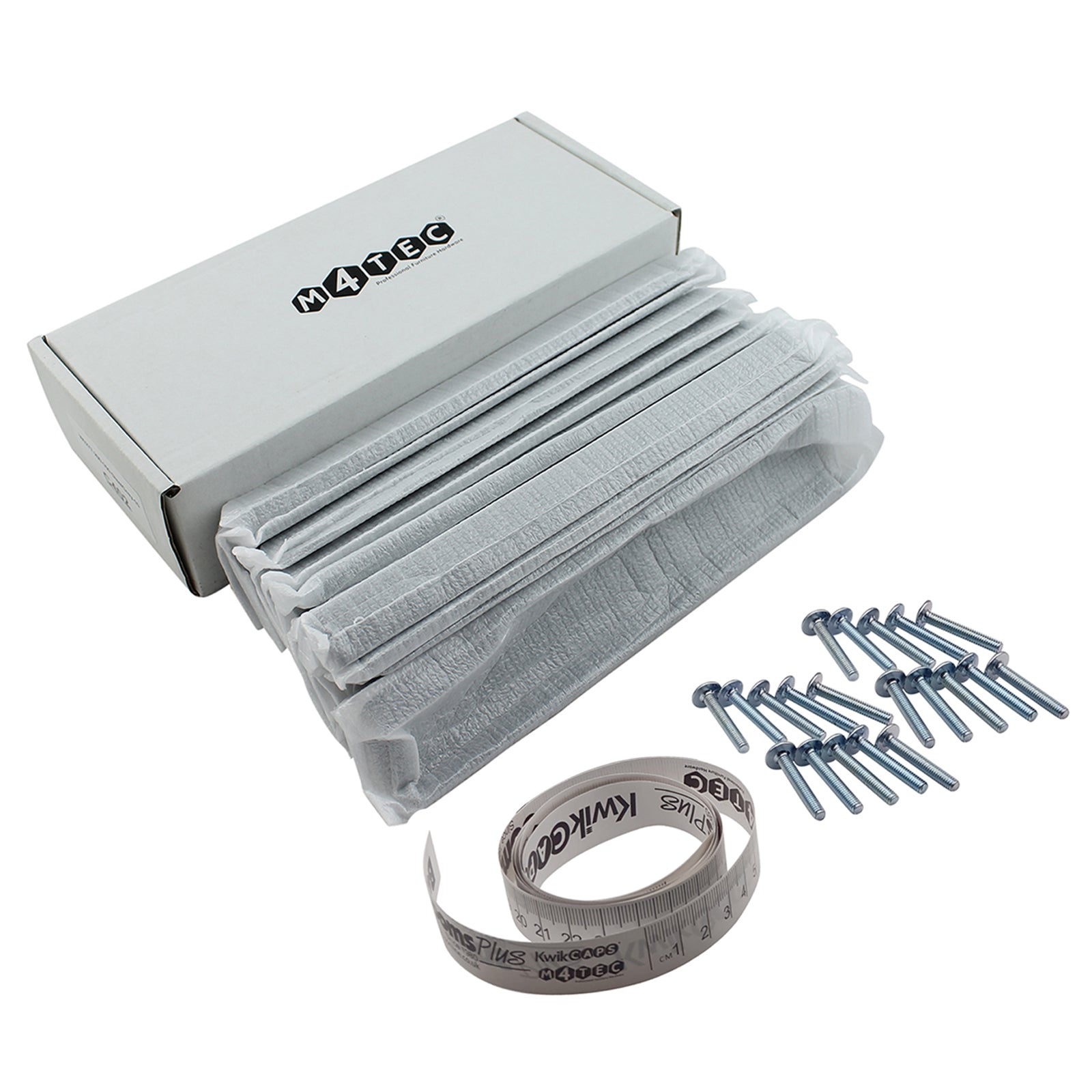 M4TEC Bar Pull Handle Brushed Stainless Steel Door, Drawer & Cupboard VE8 Dalry Series Pack of 10