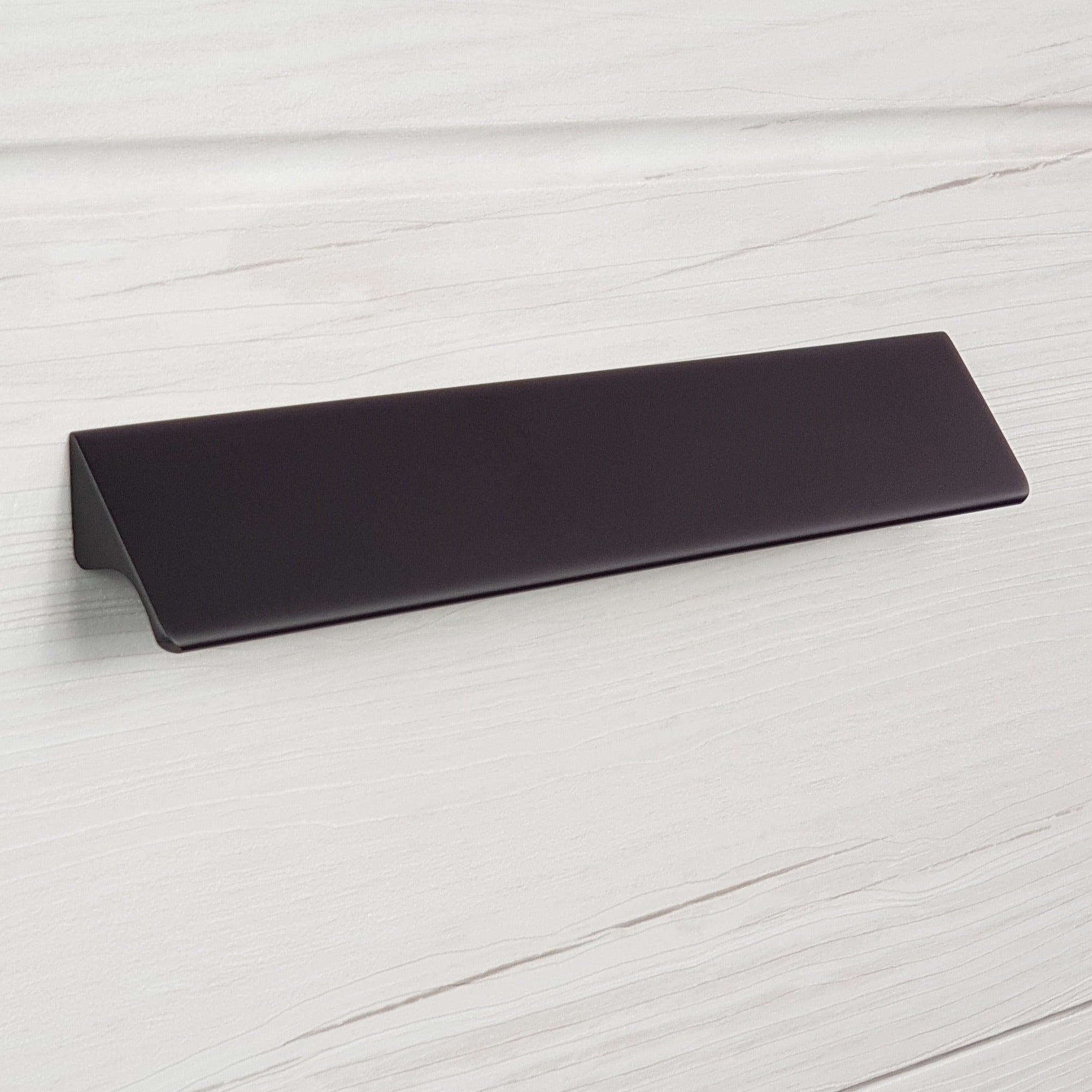 M4TEC Black Bar Pull Handle – Door, Drawer & Cupboard (VE8 Dalry Series, Pack of 10)