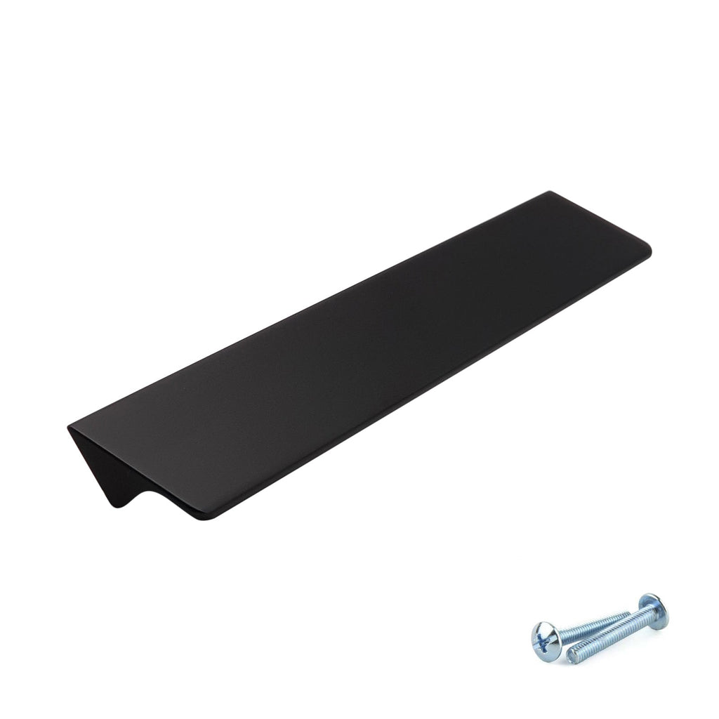 M4TEC Black Bar Pull Handle – Door, Drawer & Cupboard (VE8 Dalry Series, Pack of 10)