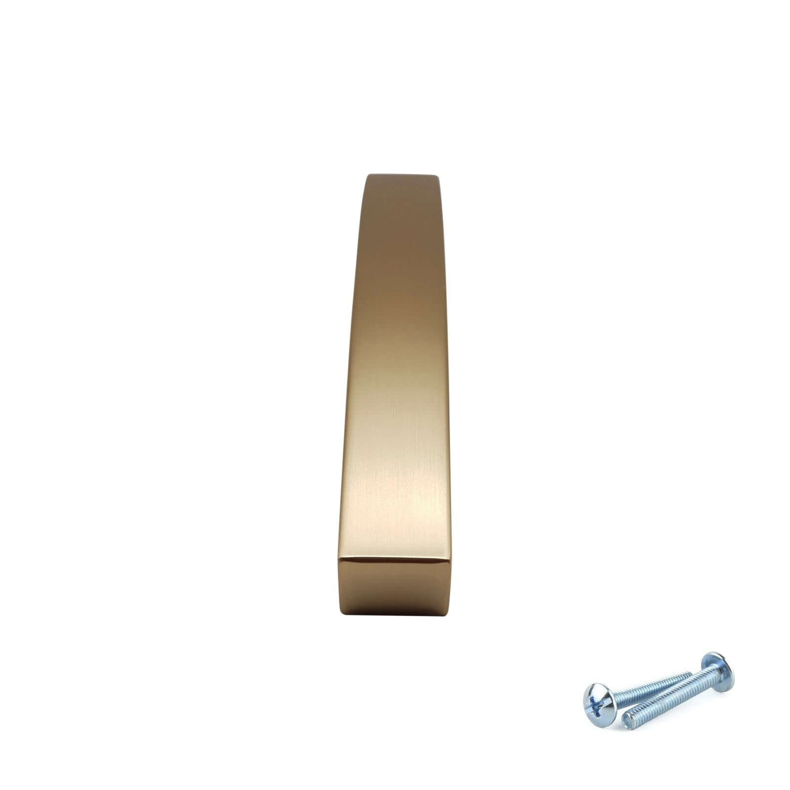M4TEC Bow Pull Handle Brushed Brass Door, Drawer & Cupboard VE9