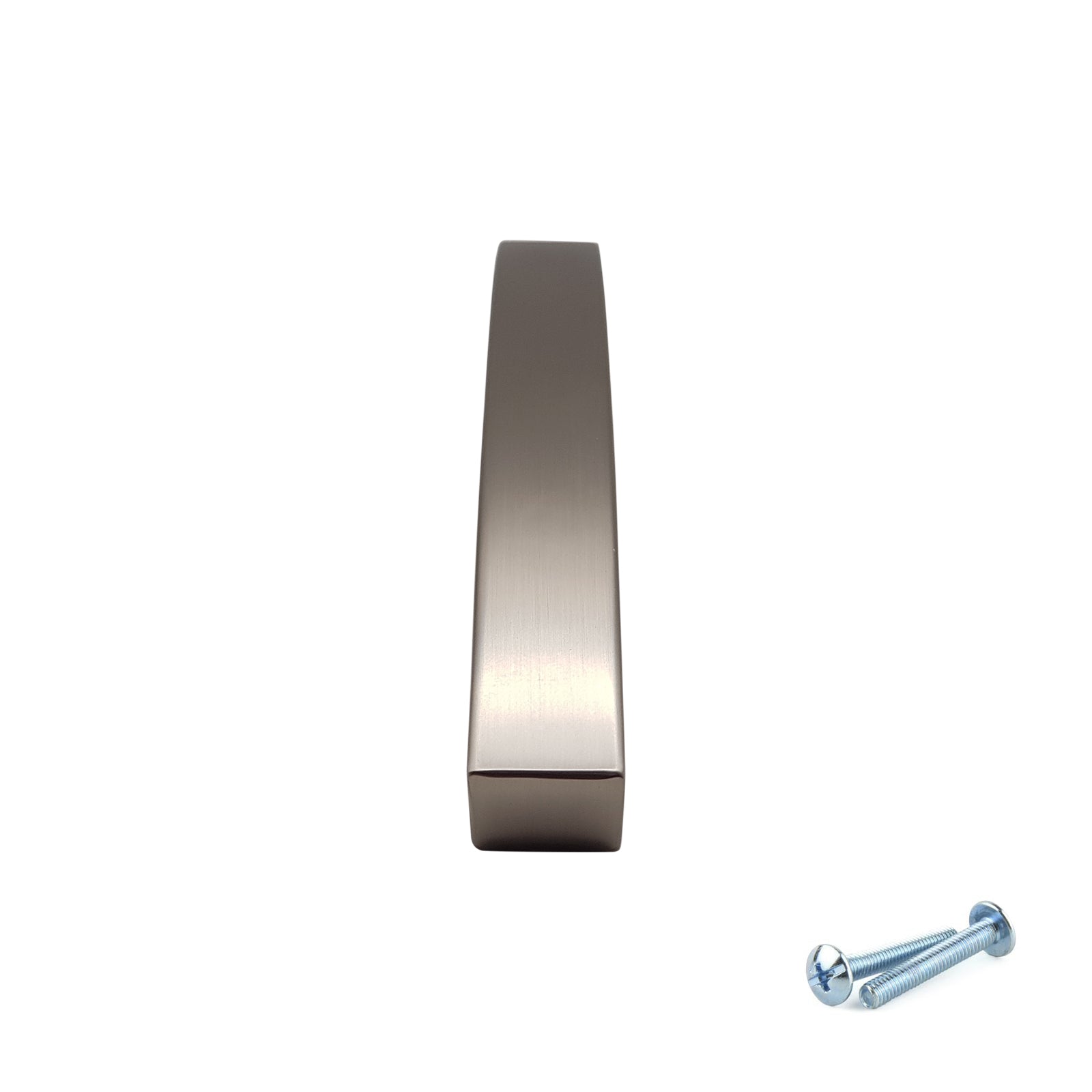 M4TEC Bow Pull Handle Matt Satin Nickel Door, Drawer & Cupboard VE9