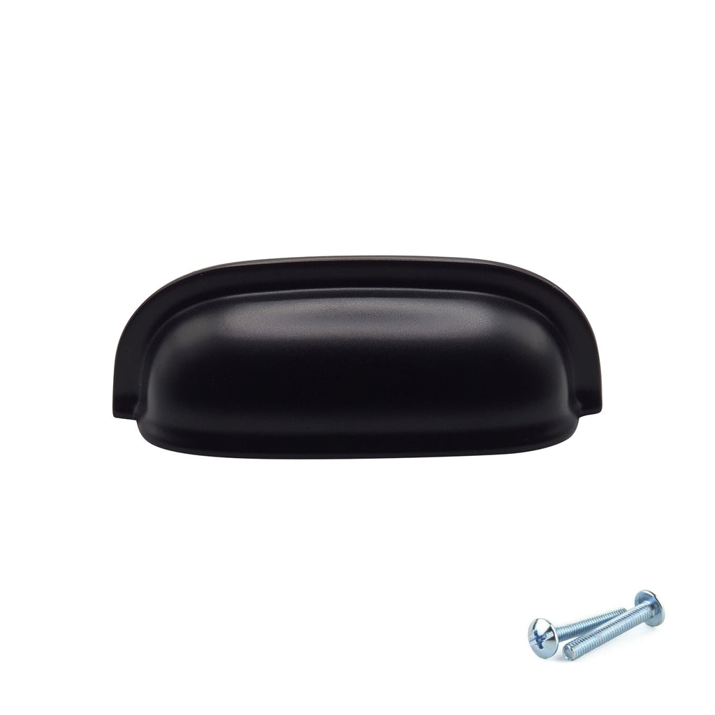 M4TEC Cup Handle Black Doors or Cupboards VG5 Series
