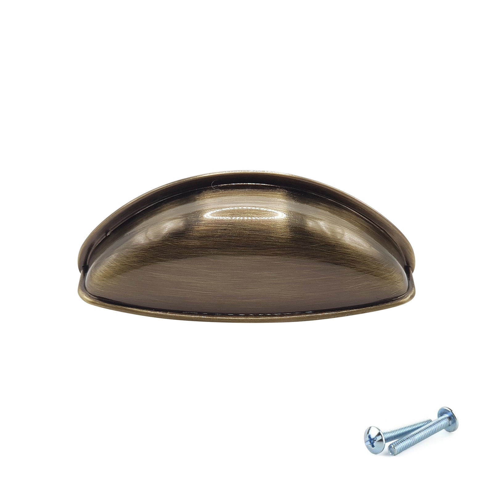 M4TEC Cup Handle Brushed Brass Door, Drawer & Cupboard VG3 Series