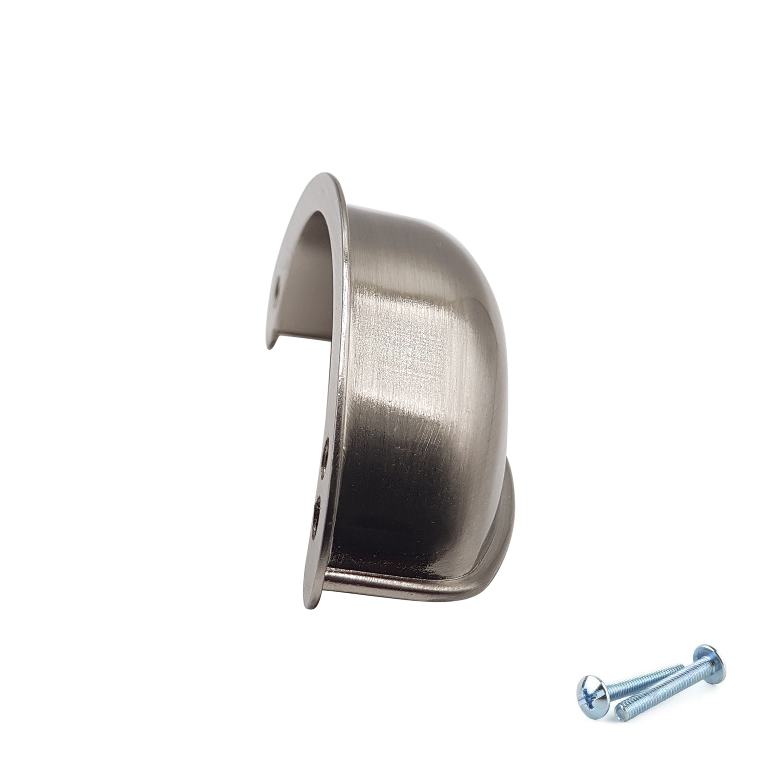M4TEC Cup Handle Brushed Nickel Doors or Cupboards VG3 Series