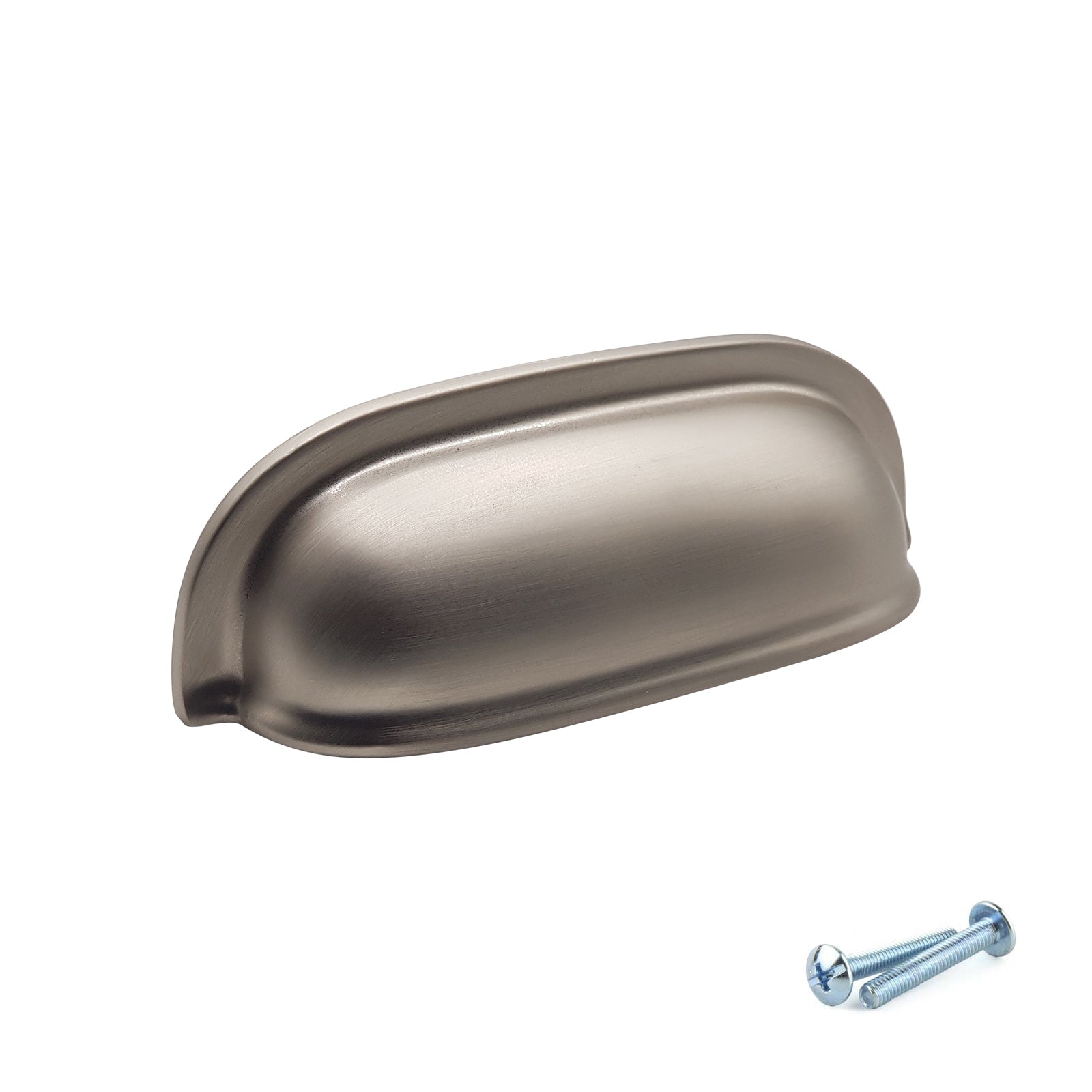 M4TEC Cup Handle Brushed Nickel Doors or Cupboards VG5 Series