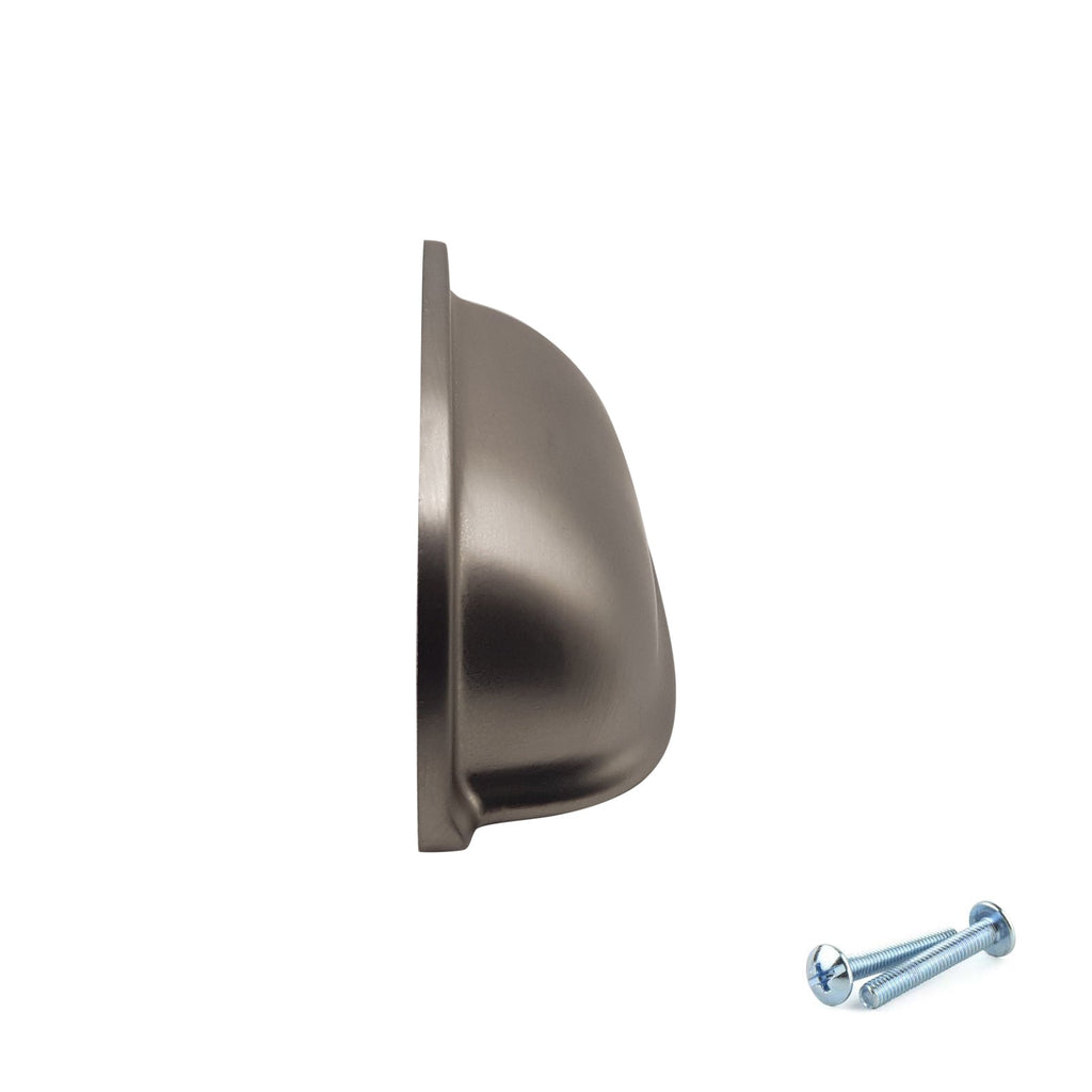 M4TEC Cup Handle Brushed Nickel Doors or Cupboards VG5 Series