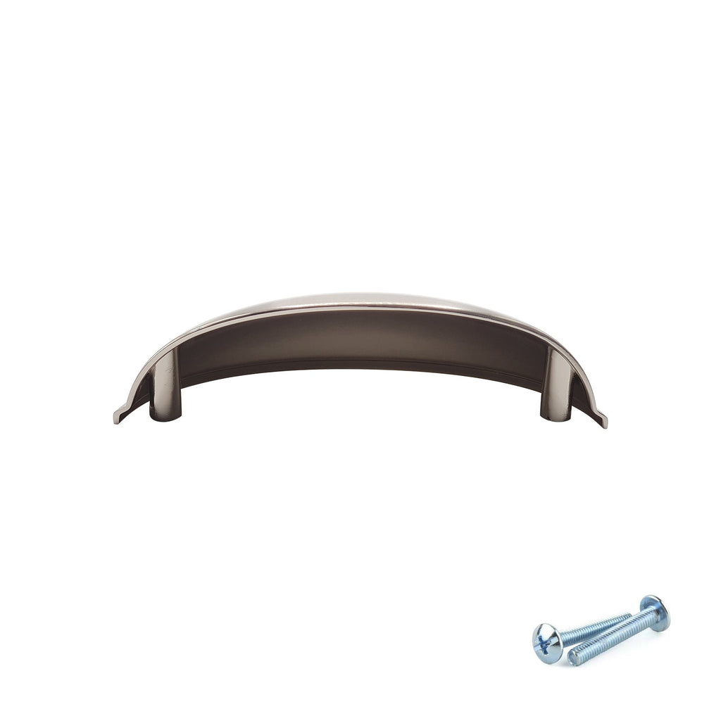 M4TEC Cup Handle Brushed Nickel Doors or Cupboards VG6 Series