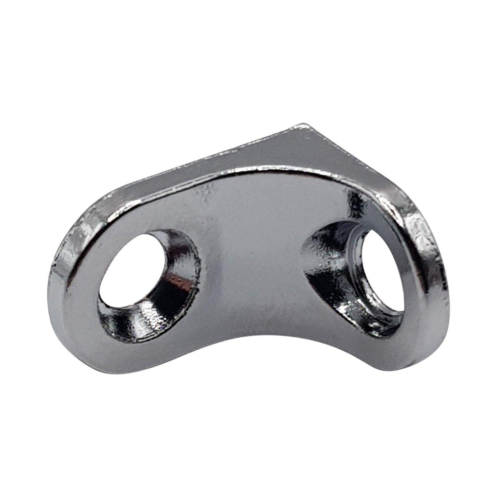 M4TEC Chrome or Brass Heavy Duty Steel Shelf Brackets