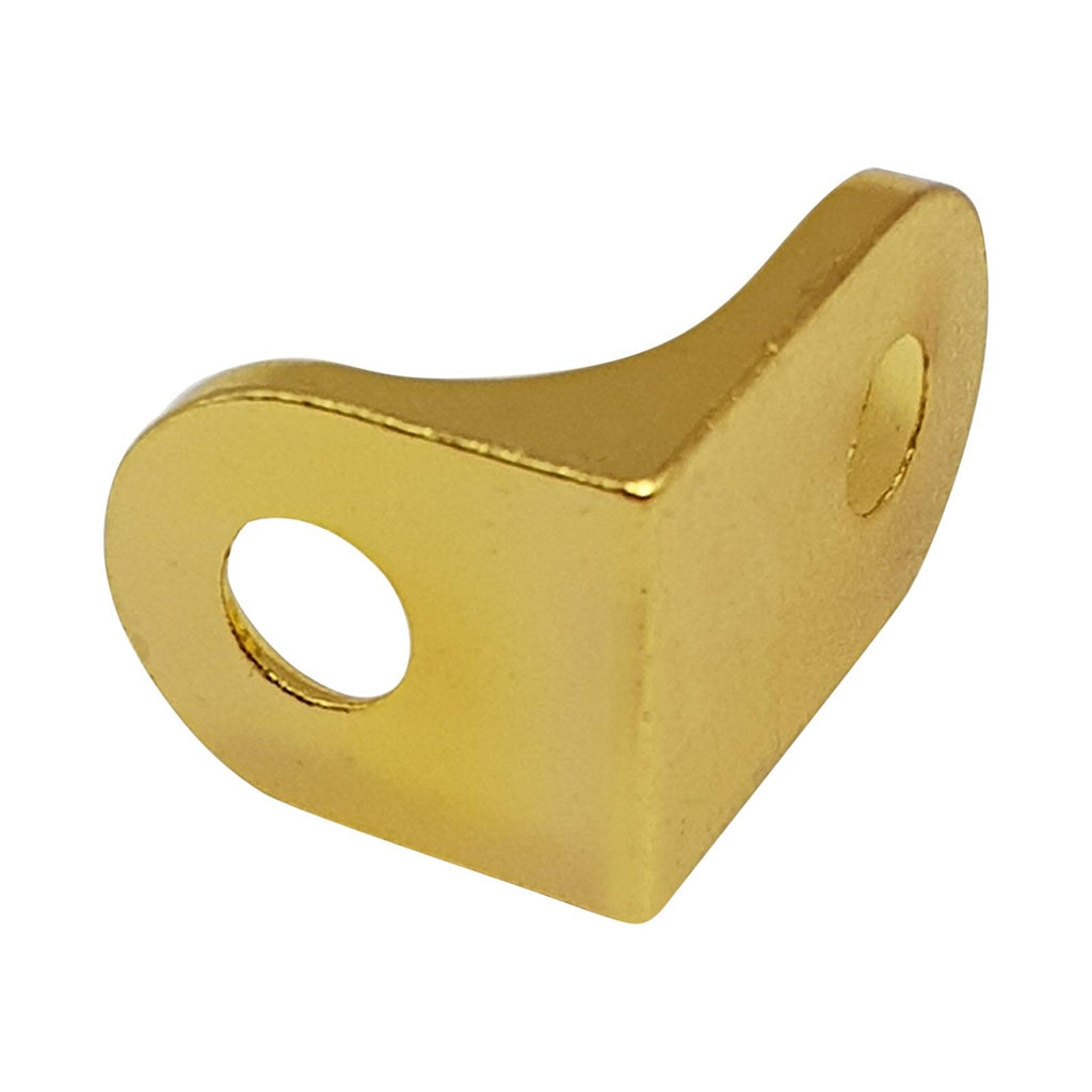 M4TEC Chrome or Brass Heavy Duty Steel Shelf Brackets