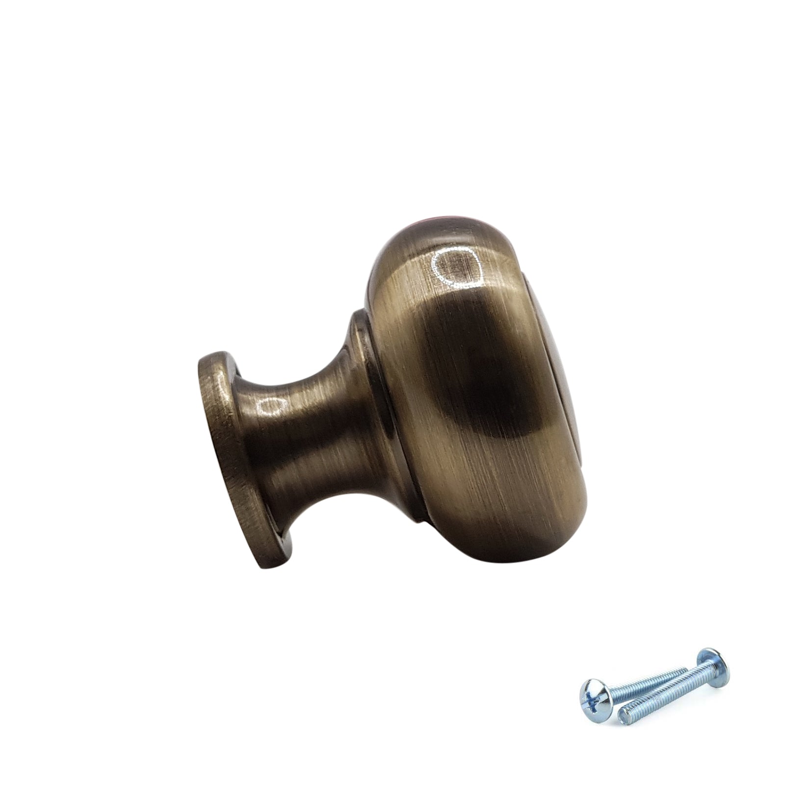 M4TEC Knob Handle Antique Brass Doors or Cupboards VH5 Series