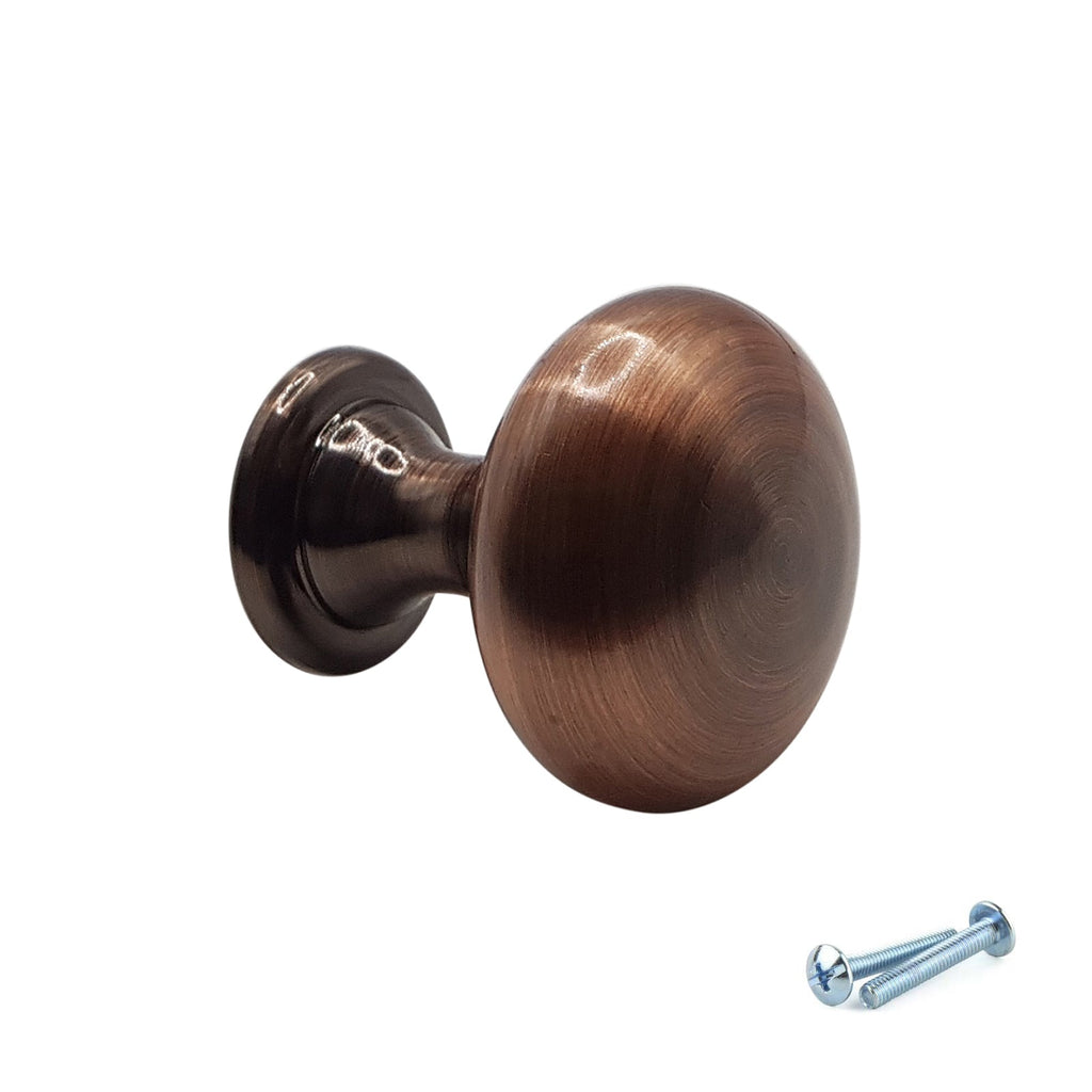 M4TEC Knob Handle Antique Copper Doors or Cupboards VH4 Series