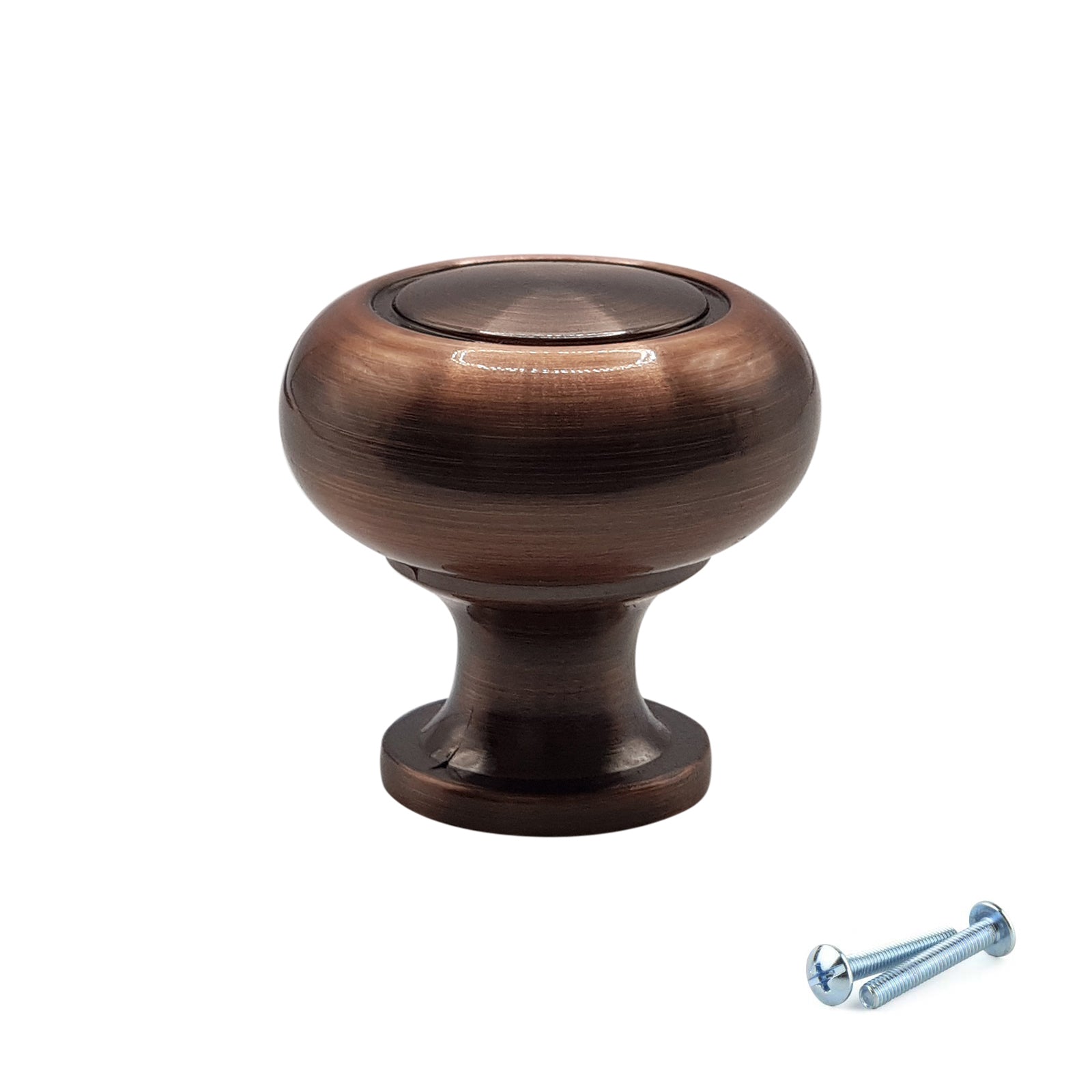M4TEC Knob Handle Antique Copper Doors or Cupboards VH5 Series