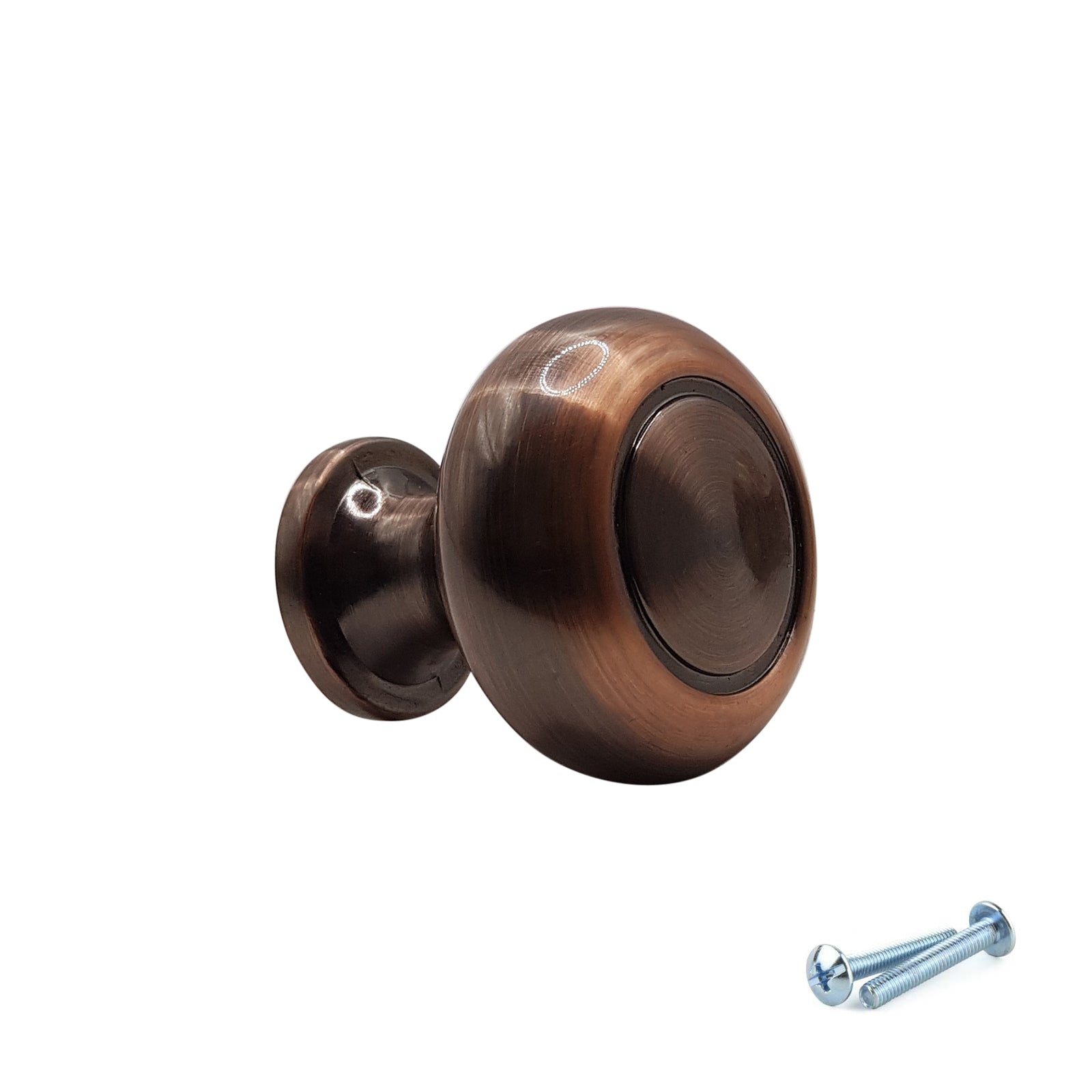 M4TEC Knob Handle Antique Copper Doors or Cupboards VH5 Series