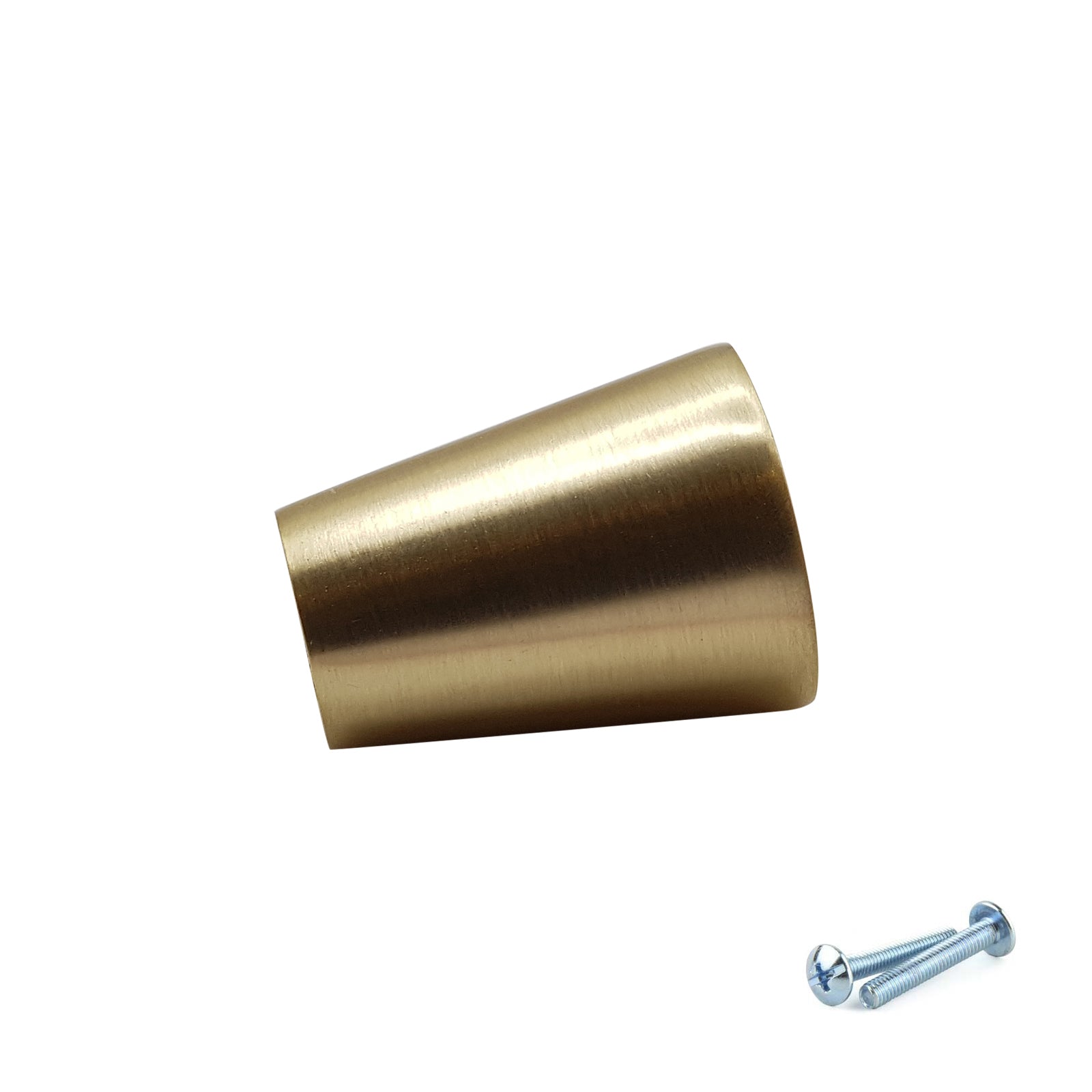 M4TEC Knob Handle Brushed Brass Door, Drawer & Cupboard VF5 Series