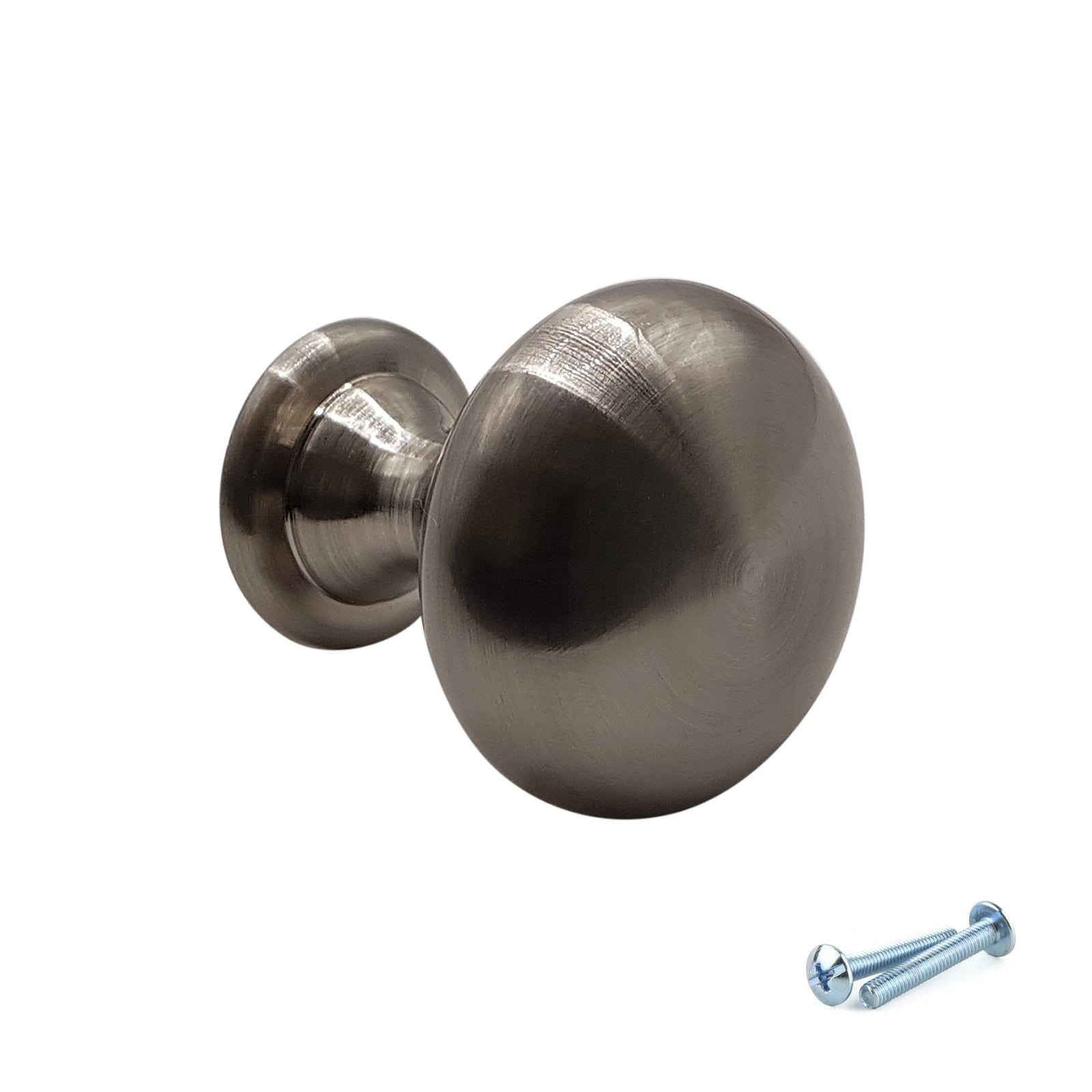 M4TEC Knob Handle Brushed Nickel Doors or Cupboards VH4 Series
