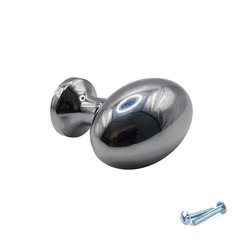 M4TEC Knob Handle Polished Chrome Doors or Cupboards VG8 Series 25mm