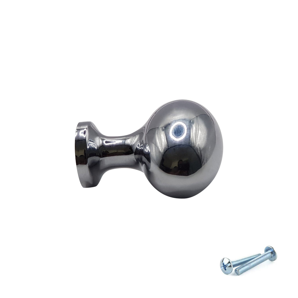 M4TEC Knob Handle Polished Chrome Doors or Cupboards VG8 Series 25mm