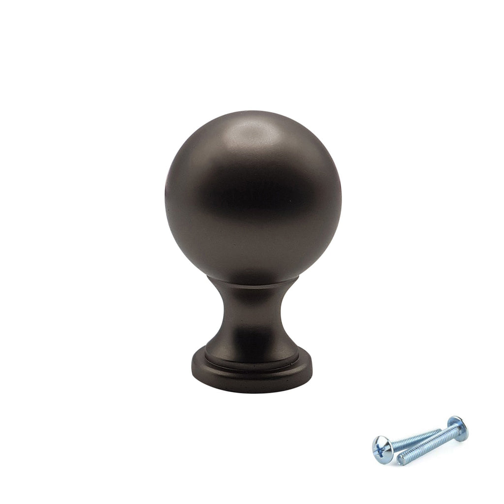 M4TEC Pearl Grey Round Knob Handle – VG9 Series (25mm Cabinet, Drawer & Cupboard Knob)