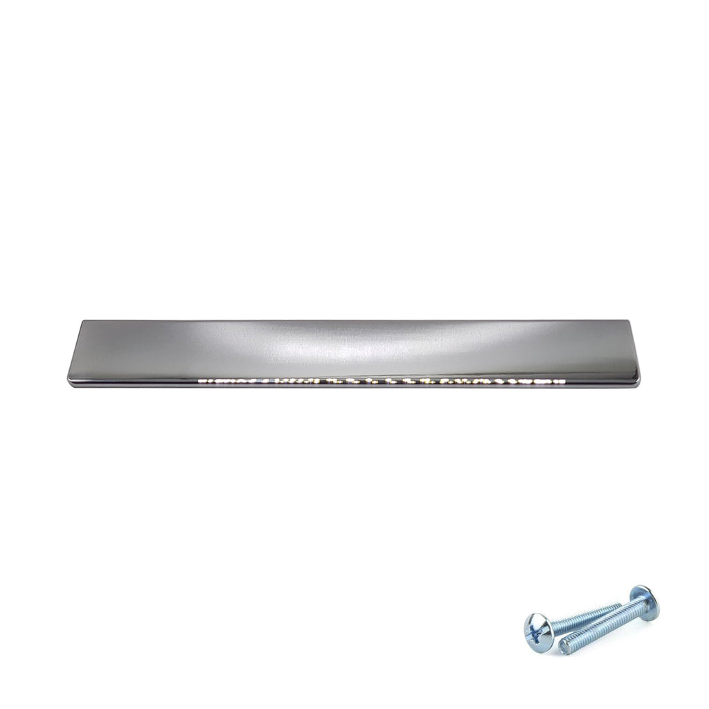 M4TEC Polished Chrome Bar Pull Handle – Door, Drawer & Cupboard (VE8 Dalry Series, Multiple Sizes)