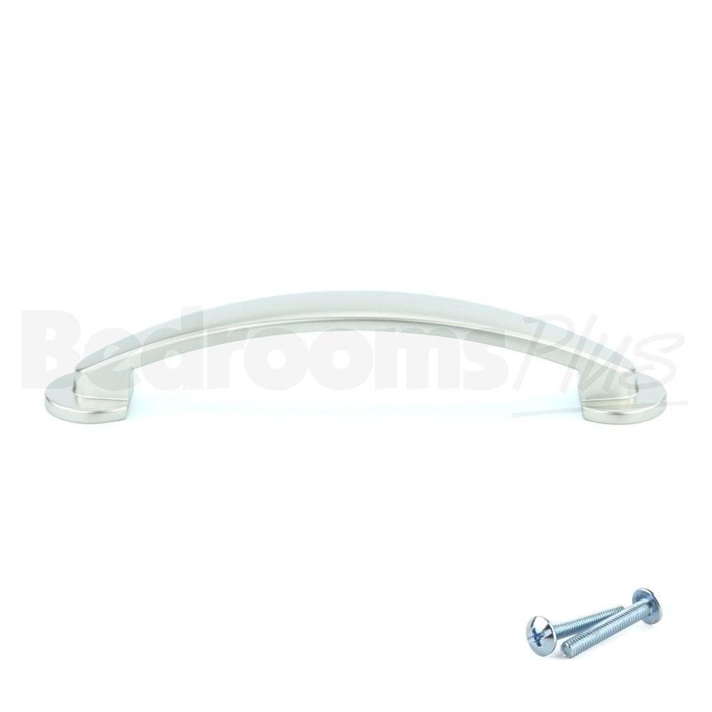 Matt Nickel Cupboard Door Handle M4TEC Cairn L6