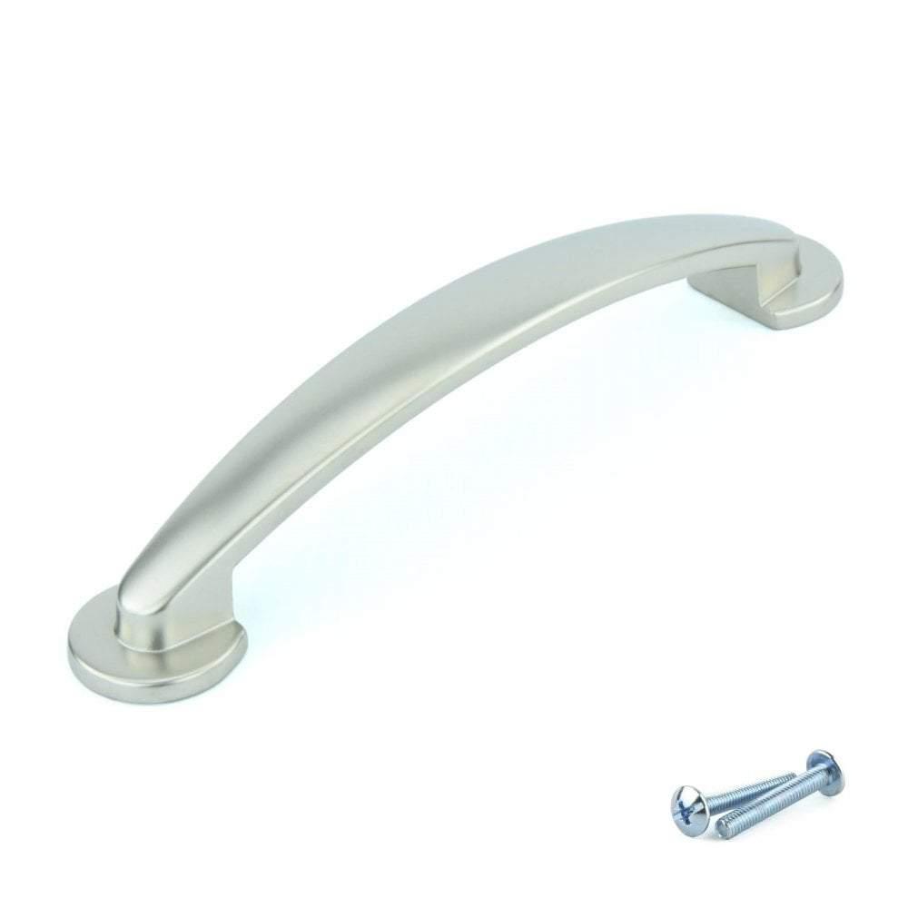 Matt Nickel Cupboard Door Handle M4TEC Cairn L6